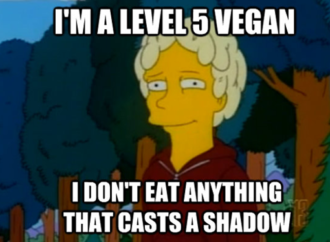 I Am Level 5 Vegan