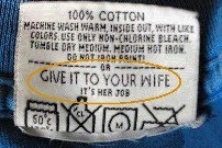 give it to your wife