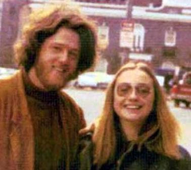 bill and hilllary hippies