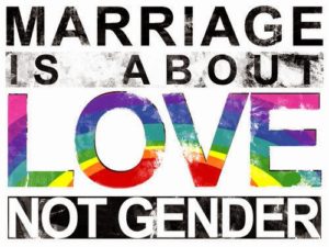 marriage is about love not gender