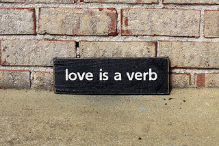 love is a verb