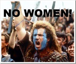 no women