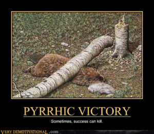 pyhrric victory