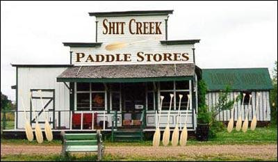 shit creek