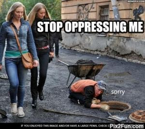 stop oppressing me