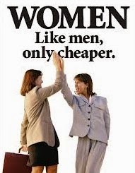 women like men only cheaper